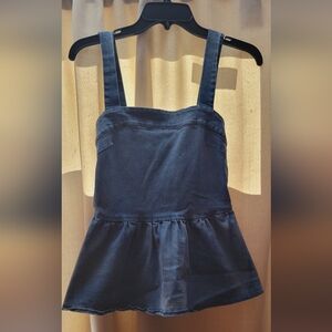 A-line Denim Blouse